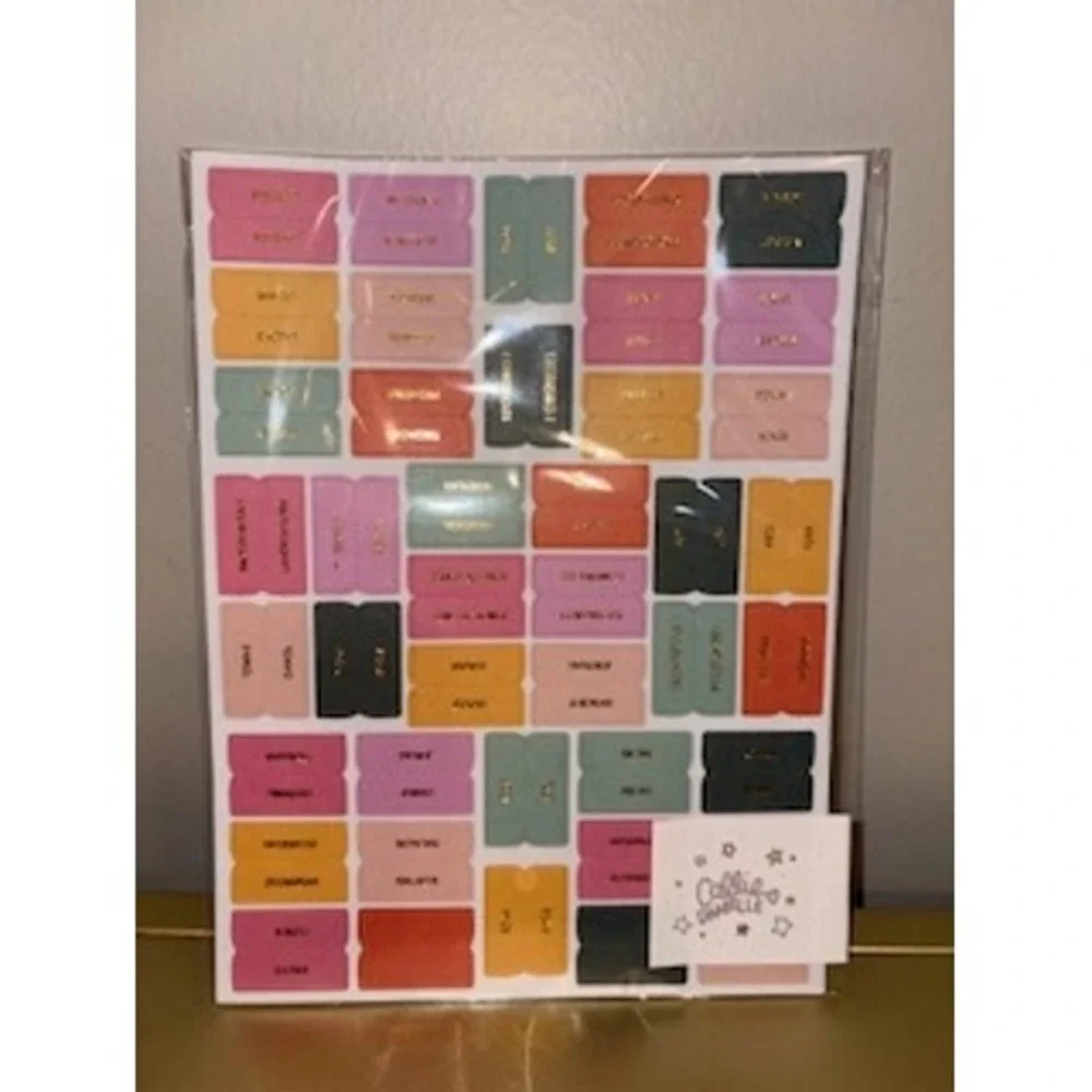Happy‎ Planner Tabs bible Labels